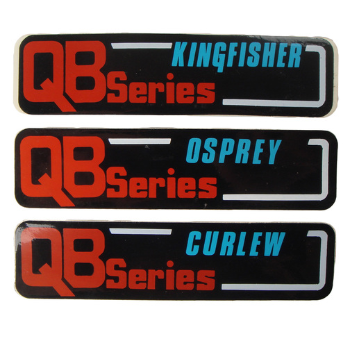 British Seagull Outboard QB Series Labels