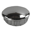 Chrome Tube End Cap - 25mm