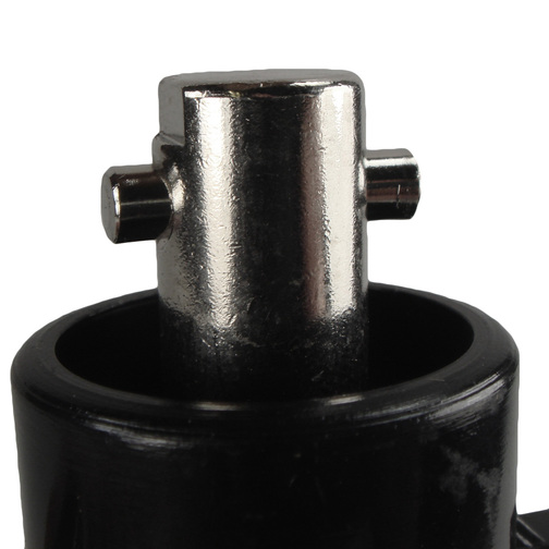 Heavy Duty Black Handle Battery Switch Key - Short Terminal