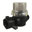 Shurflo Water Pump Threaded Inline Strainer with Wing Nut