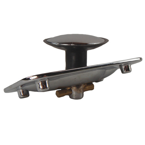 Rectangular Concealed Fitting Chrome Lifting Button