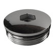Toilet Pump Out Deck Fitting Chrome Cap