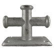 Galvanised Cross Bollard