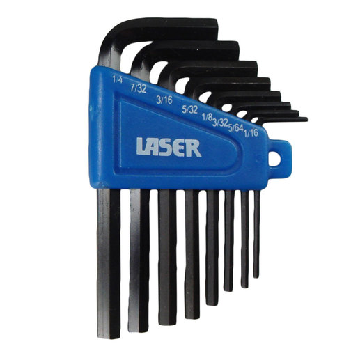 Imperial 8 Piece Hex Key Set