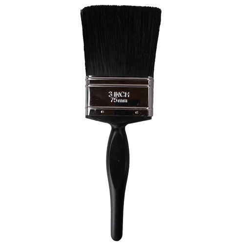 Cottam Precision Paint Brush with Stainless Steel Ferrule - 3"