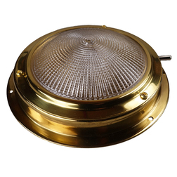 Brass 140mm Switched Cabin Light