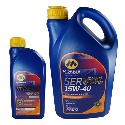 Morris Servol Performance Plus 15W-40 Engine Oil