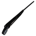 Vetus Deluxe 11-14" Black Extendable Wide Slide Clip Wiper Arm