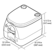 Dometic 972 Portable Toilet