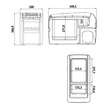 Dometic CoolFreeze CF-16 Refrigerator Measurements