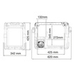 Dometic CoolFreeze CFX-28 Refrigerator Measurements