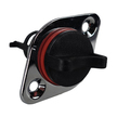 Chrome Oval Bung