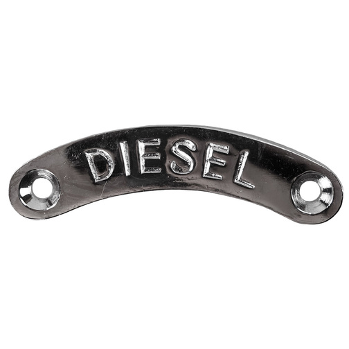 Freeman Deck Filler Diesel Name Plate