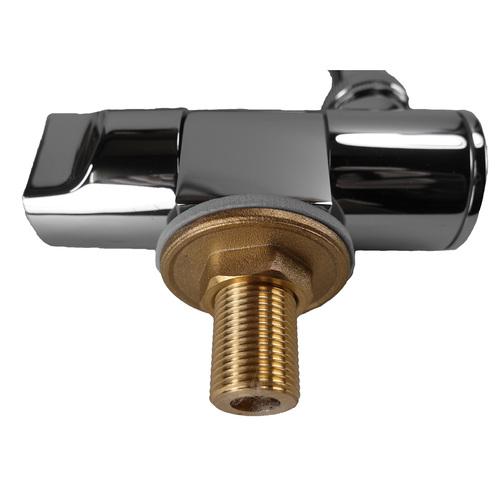 Modern Chrome Compact Single Tap Inlet thread
