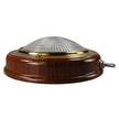 Teak Switched Cabin Light Side View