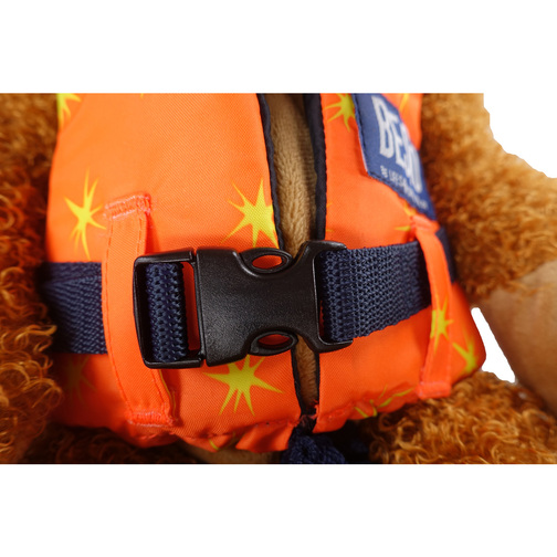 Teddy Bear Buoyancy Aid Lifejacket Close Up on Buckle