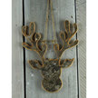 Birch Bark Moose Hanger
