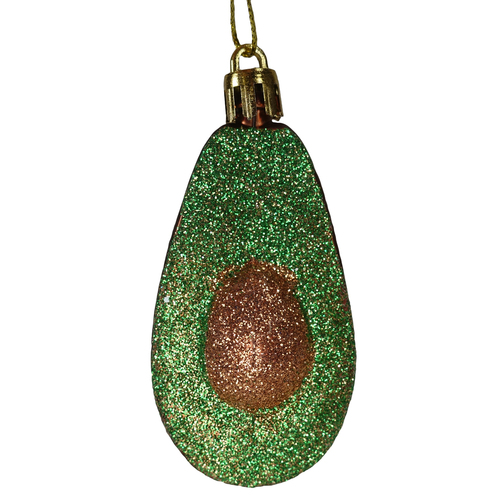 Avocado Christmas Hangers Front View
