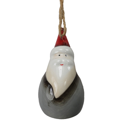Ceramic Nordic Santa Christmas Hanger