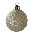 Champagne Glass Christmas Bauble Set Diamond Bauble