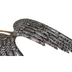 Silver Angel Wings Metal Hanger Close Up