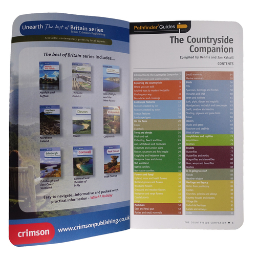 Pathfinder Guides The Countryside Companion Contents Page