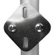 Rail Clamp Fixing Plate attached to Rail Clamp