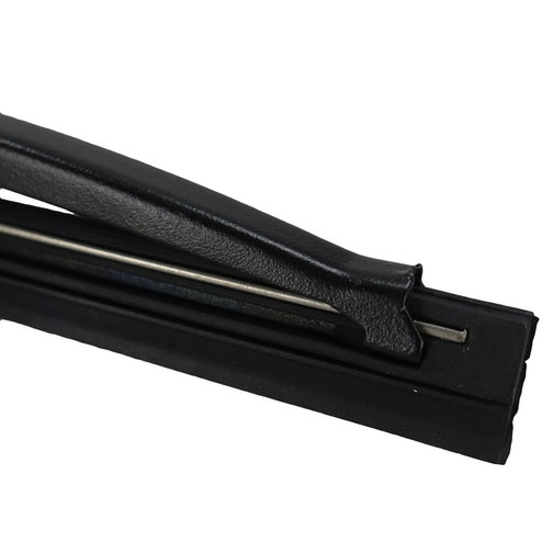 Black Finish Stainless Wiper Blade Finish