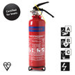 Fireblitz 'Ships Wheel' ABC Powder Fire Extinguisher - 1Kg