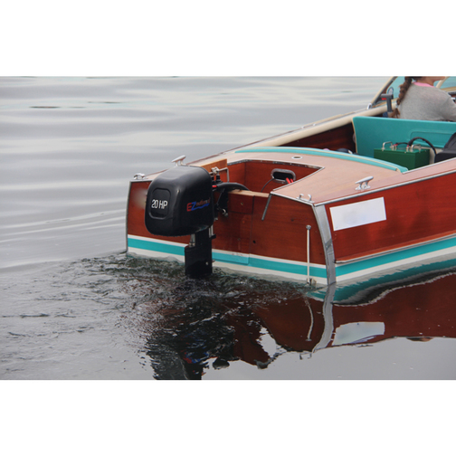 Barrus Shire EZ-20 Electric Outboard with Remote Control Fitted