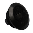 Plastic Deck Filler Cap - Waste (Black)