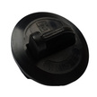 Plastic Deck Filler Cap - Waste (Black)