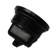 Plastic Deck Filler Cap - Waste (Black)