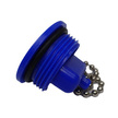 Plastic Deck Filler Cap - Water (Blue)