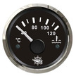 Water Temperature Gauge With Stainless Steel Bezel