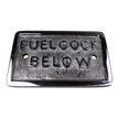 Chrome Fuel Cock Below Plaque