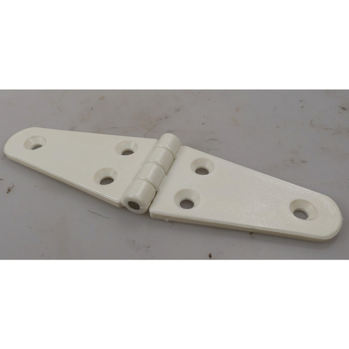 Nuova Rade White Nylon Large Elongated Hinge