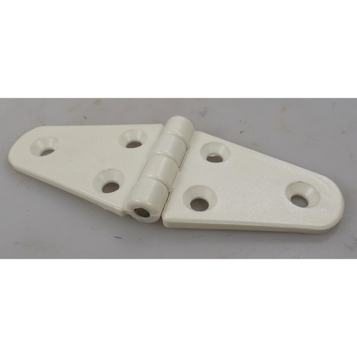 Nuova Rade White Nylon Small Elongated Hinge