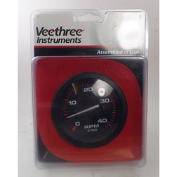 VeeThree Instruments 3" Dial Tachometer