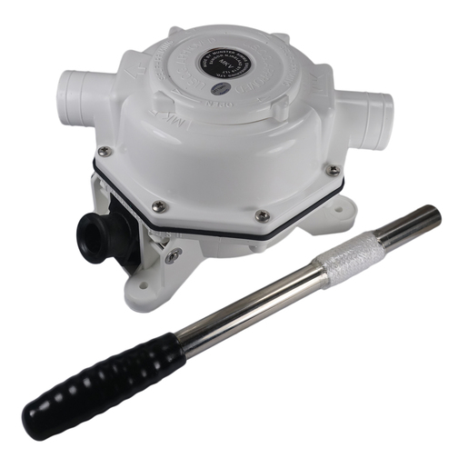 Whale Mk5 Sanitation Pump Handle Removed