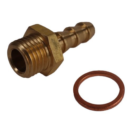 Brass Hose Tail M14 x 8mm