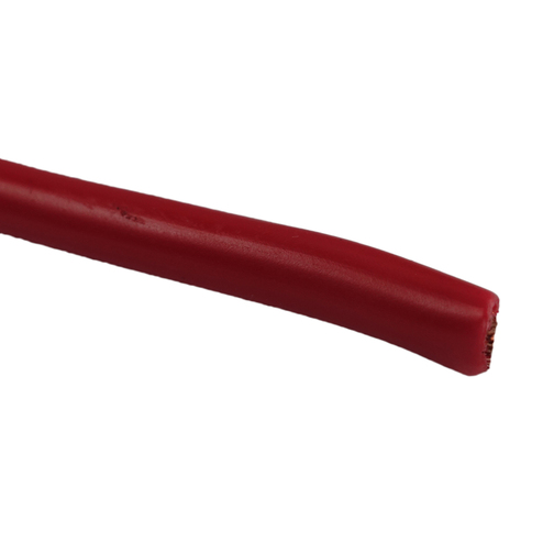 Single Core 80/0.40 70 Amp Copper Cable with Round Red PVC Sheath