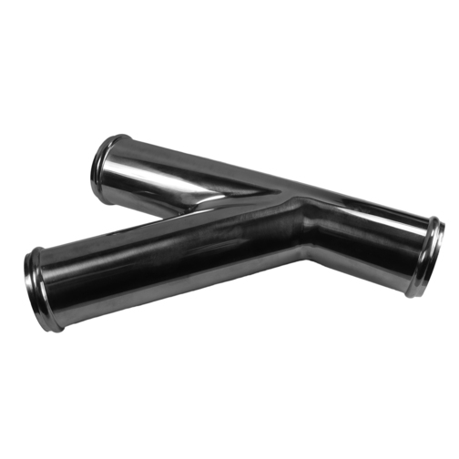 Stainless Steel 38mm (1 1/2") Y Hose Connector