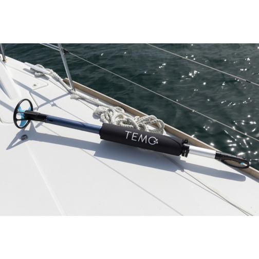 TEMO 450 Electric Outboard Buoyancy Kit Installed on a TEMO 450 Electric Outboard