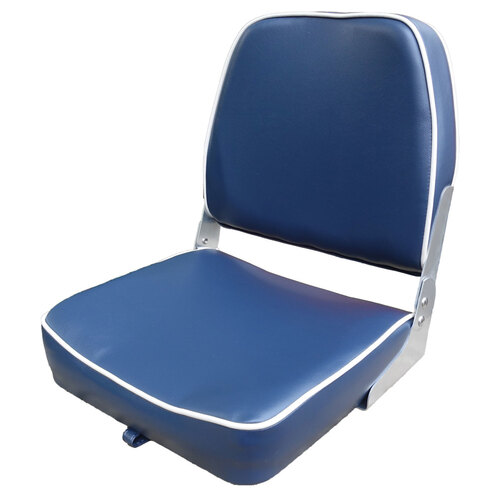 Vetus Fisherman Folding Seat - Cobalt Blue
