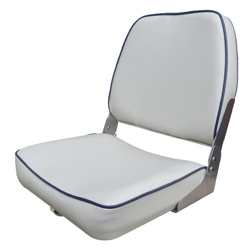 Vetus Fisherman Folding Seat - White
