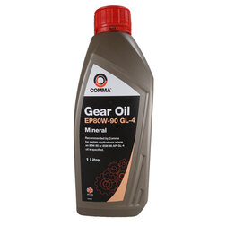 Comma Gear Oil EP80W-90 GL-4 - 1L