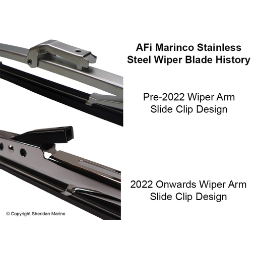 AFi Deluxe Stainless Steel Wiper Blade History