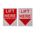 Lift Here Labels