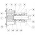Jabsco 3270-200 Engine Water Pump Parts Identifier